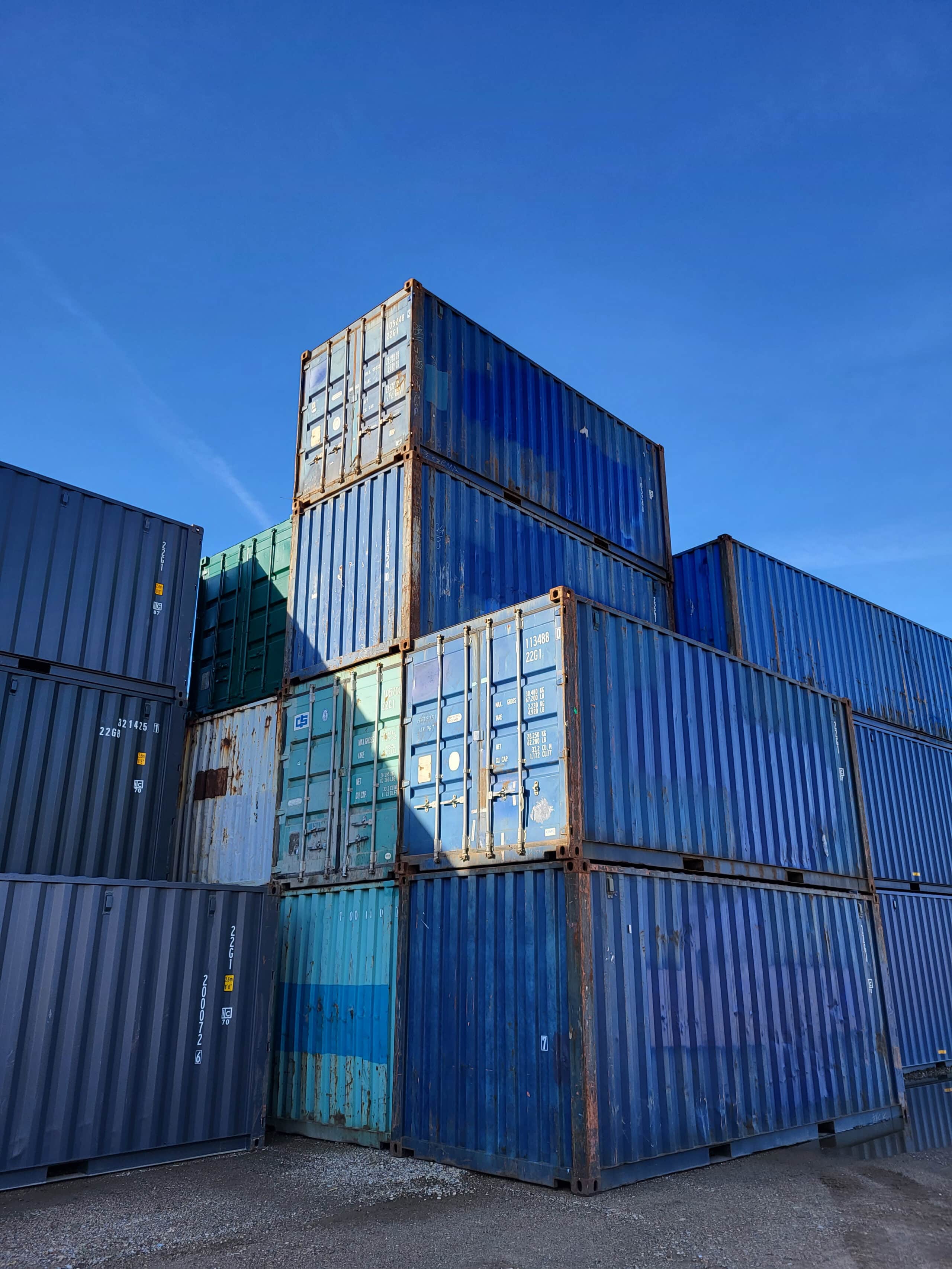 différences containers Dry et HC