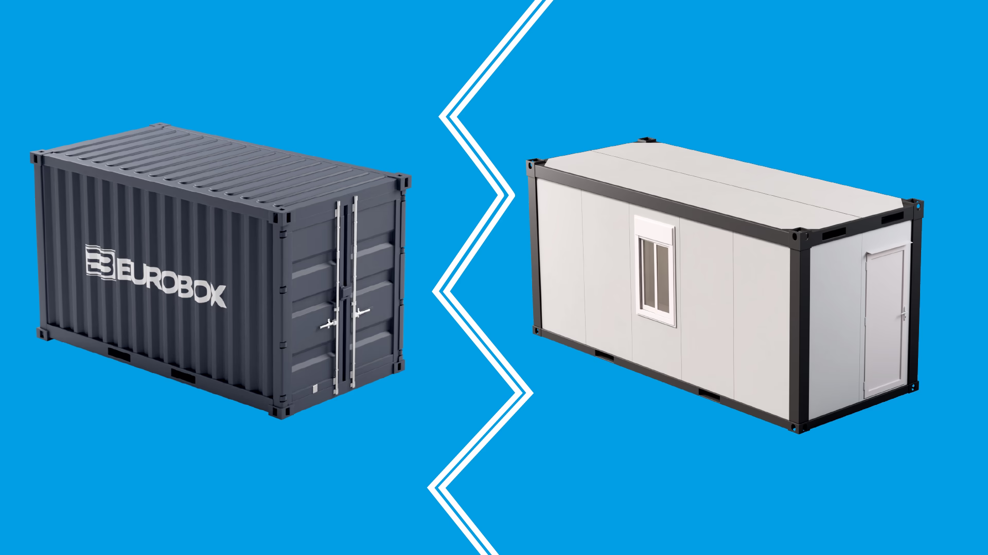 Différence Container et bungalow, vendeur de conteneur, achat bungalow, Eurobox lyon