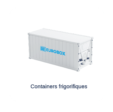 Professionnel du container-Container 20 pieds reefer, conteneur frigorifique blanc Eurobox