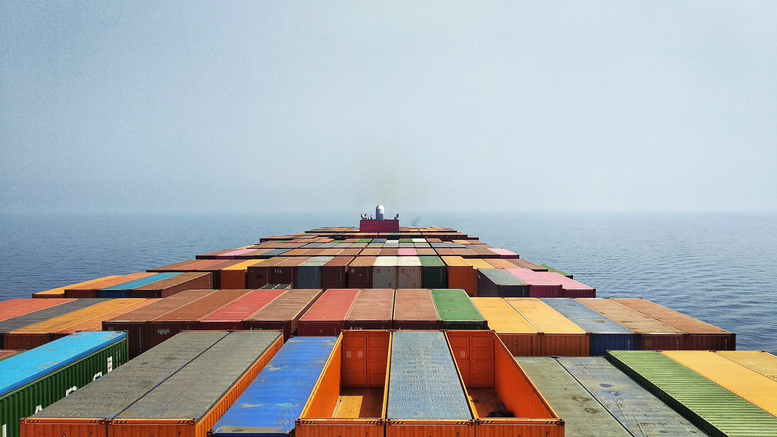 Containers open top