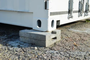 Plot de soutainement container isolation- conteneur maritime