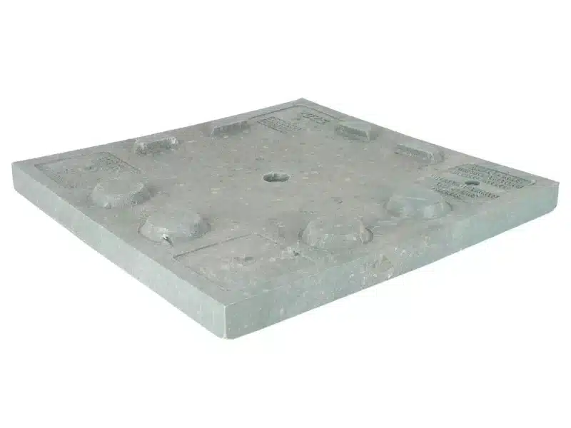 Cale en plastique recyclé pour isolation de conteneur maritime, vente d'accessoires de container stabilisation