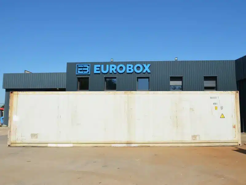 Container Reefer d'occasion, conteneur frigorifique d'occasion en état de marche pour le stockage de produits à température stable et controlé